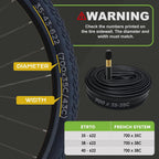 700x35-38 Bike Inner Tube